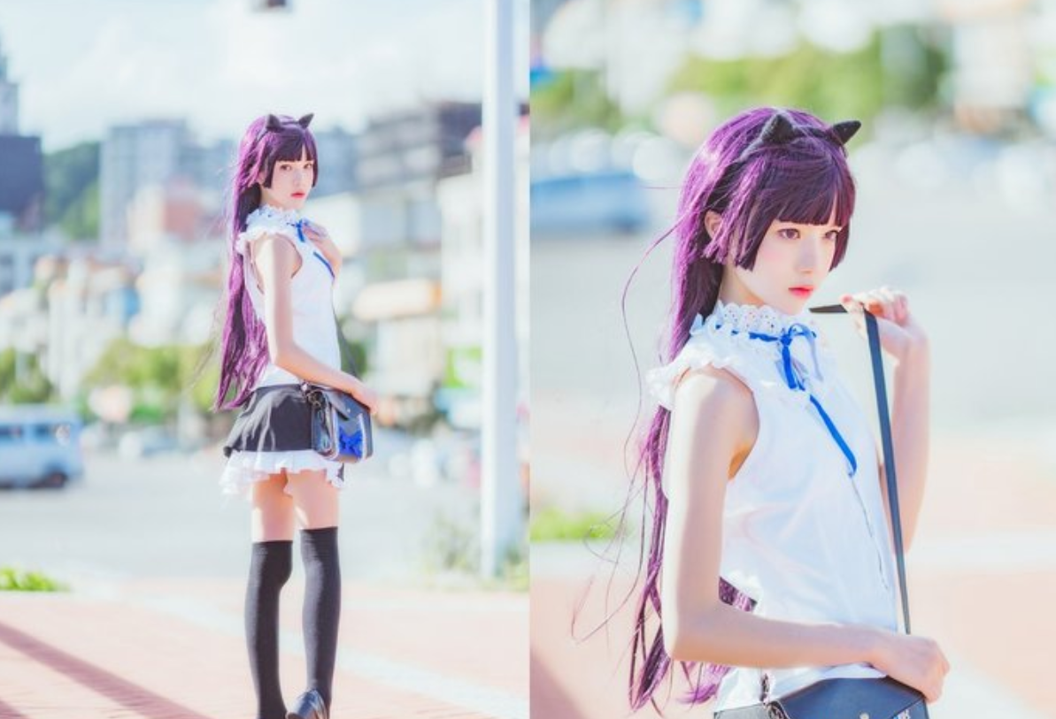 桜桃喵是谁，人气coser桜桃喵图片欣赏