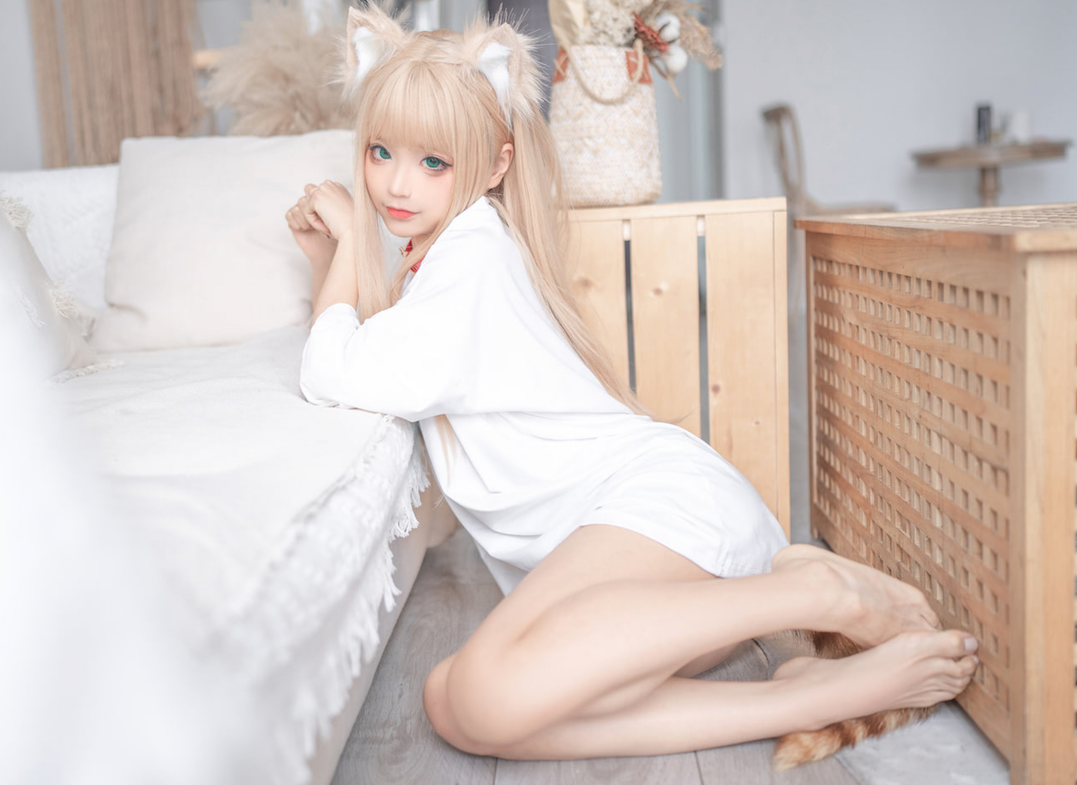 蠢沫沫黄豆粉140图片，蠢沫沫写真图片欣赏