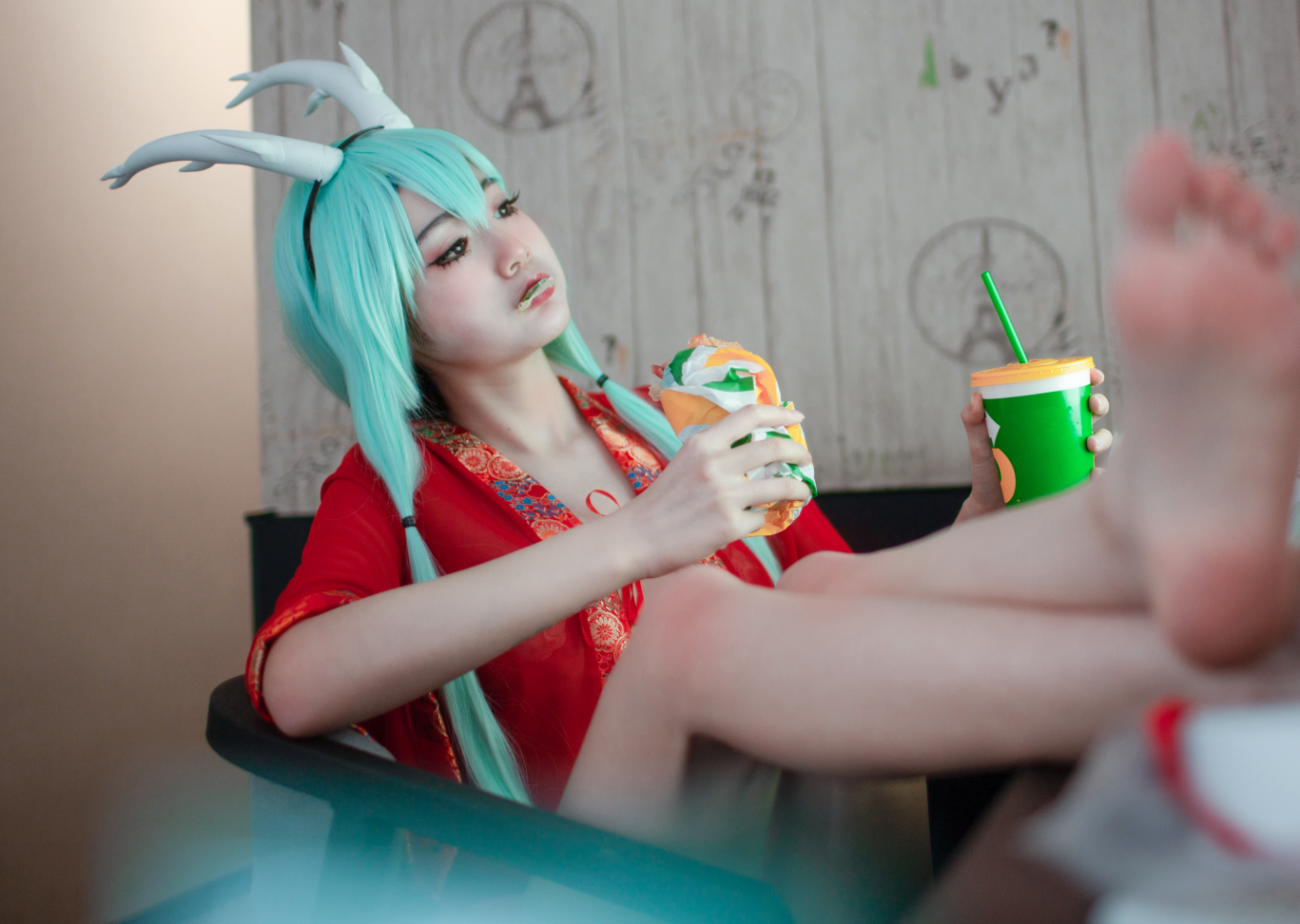 一米八的大梨子cos写真图片集 一米八的大梨子cos写真图片集