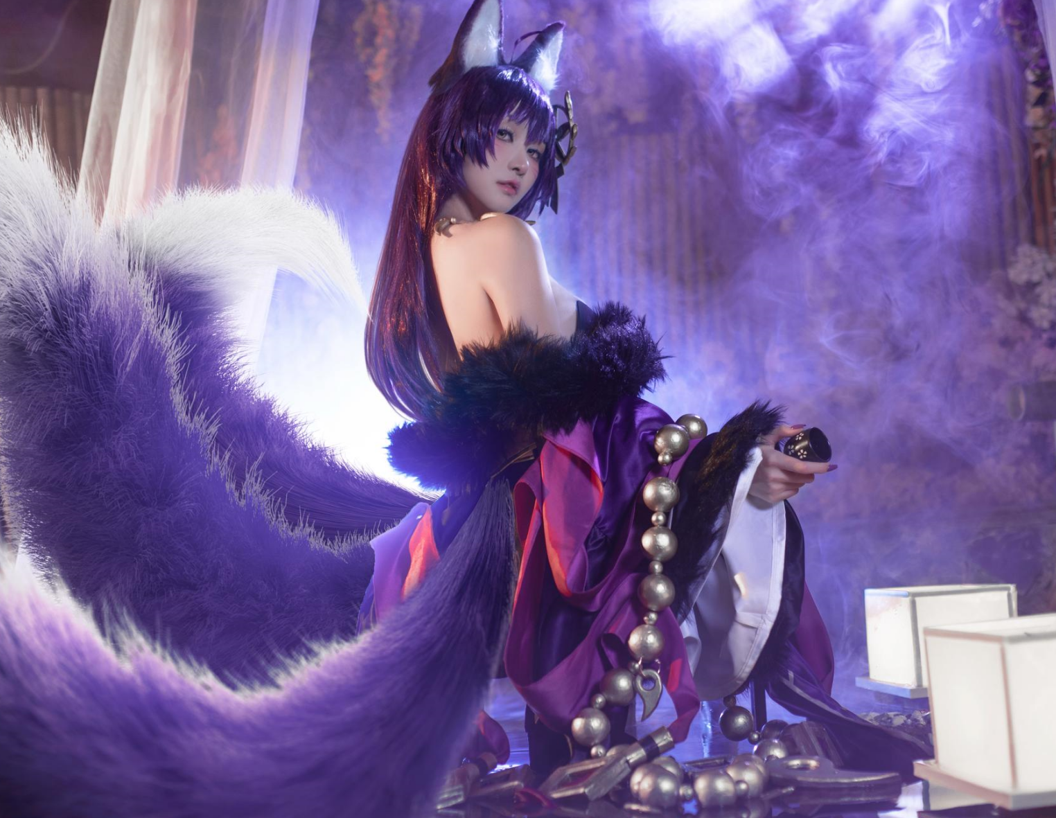 沧霁桔梗全套cosplay写真图片资源