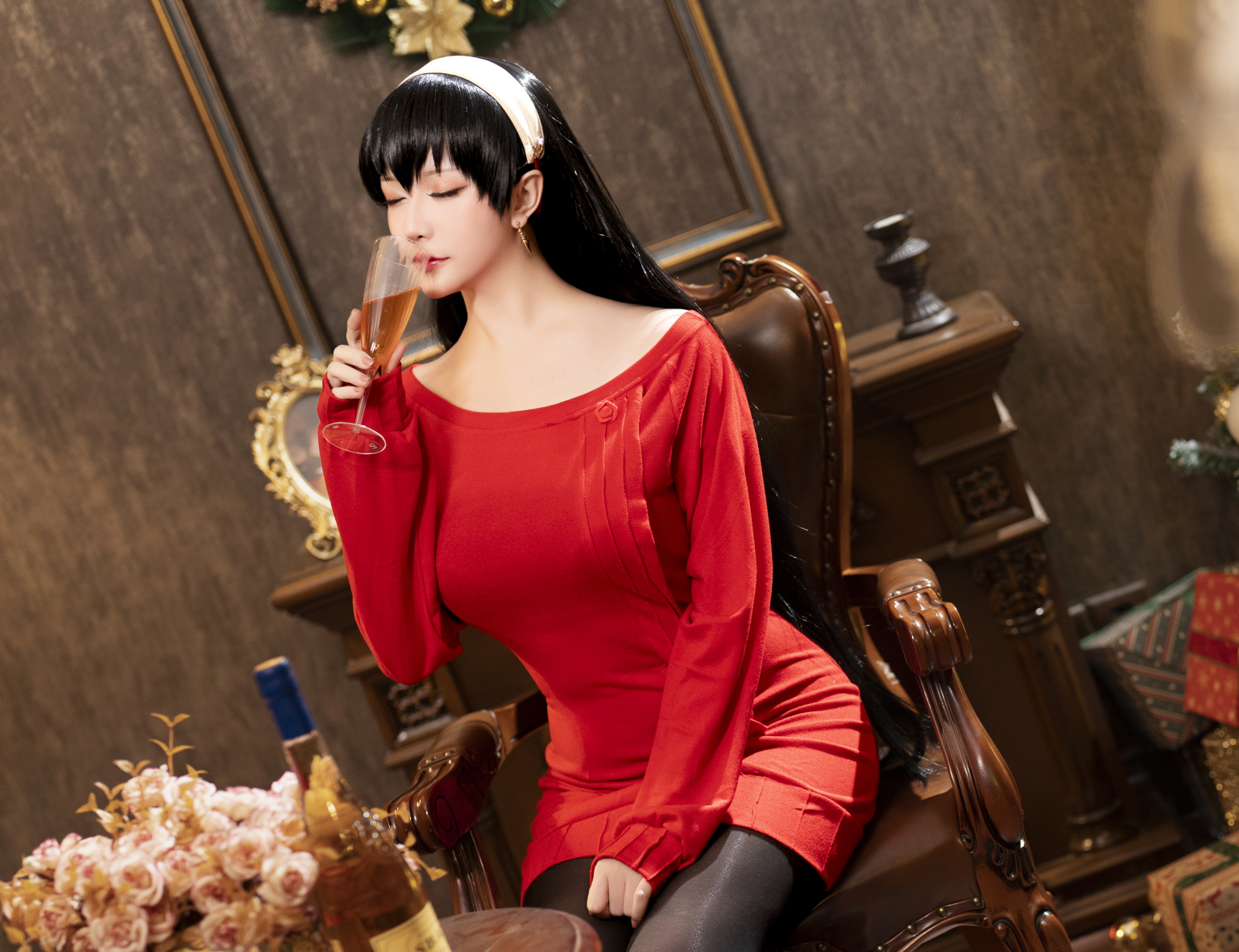 星之迟迟cos~约尔圣诞 cosplay写真图集资源欣赏 星之迟迟cos~约尔圣诞 cosplay写真图集资源欣赏