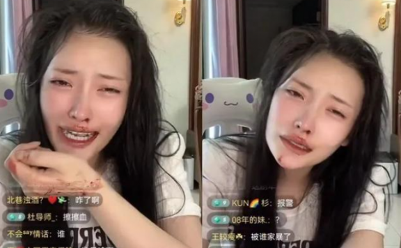 刘叉叉团队网红叉小辉家暴事件是怎么回事，女友网红大琳被家暴鼻血不止