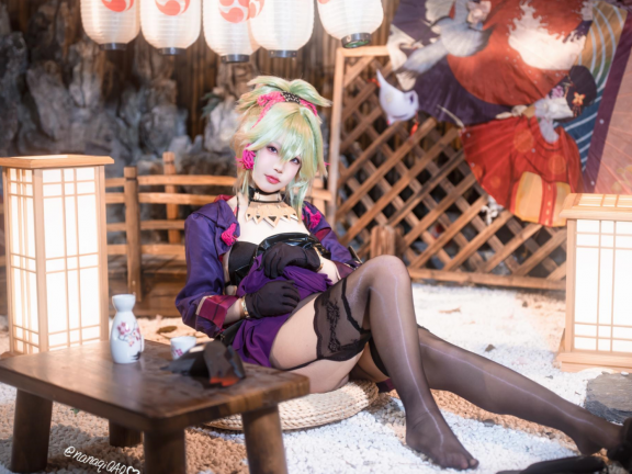 七七娜娜子cos~久岐忍同人 COSPLAY写真图片欣赏