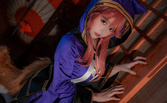 凛子酱cos玉藻前忠犬写真图片欣赏,凛子酱个人介绍